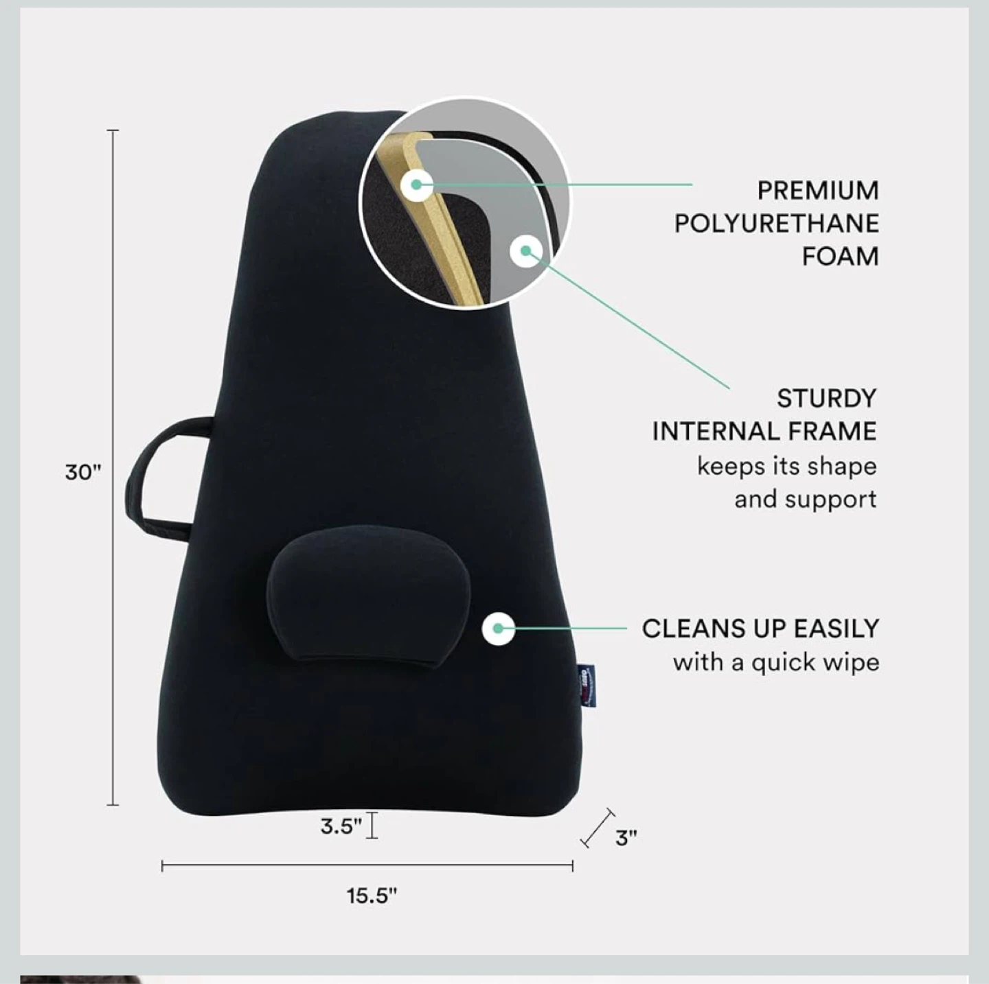 ObusForme HighBack Backrest Support