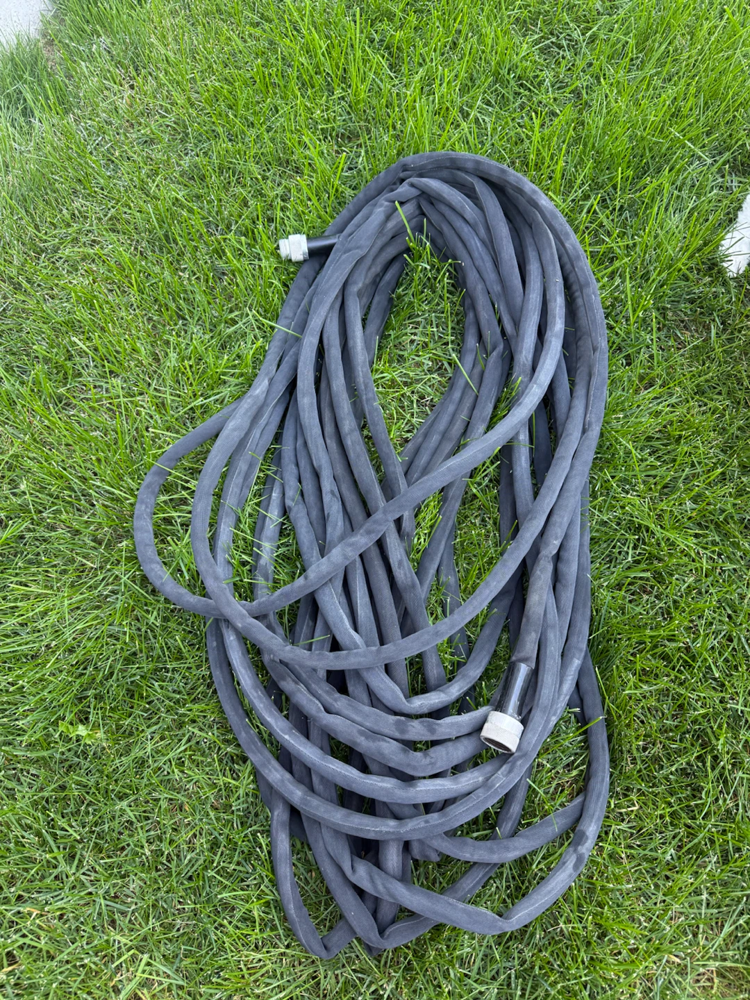 Grey Garden Hose - 100 Ft