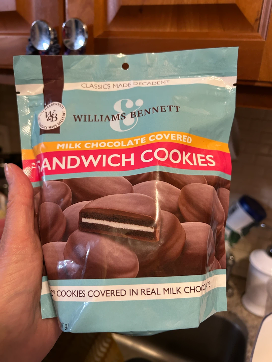 Williams Bennett  Milk Chocolate Covered Sandwich Cookies