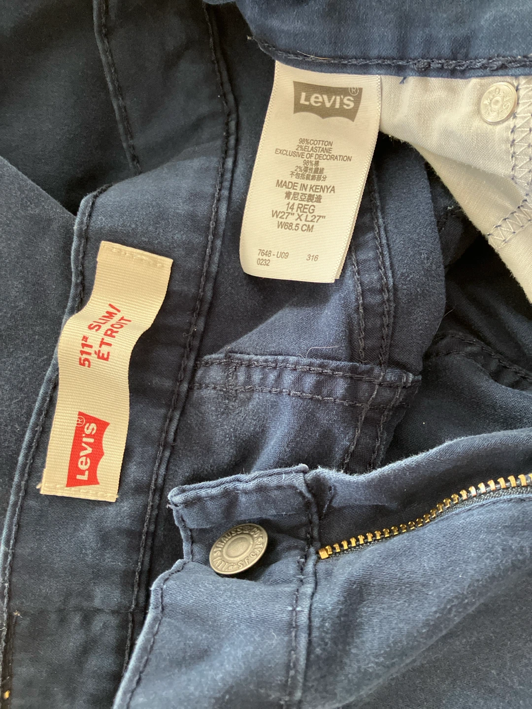 Levi's 511 Jeans Boys Size 14 Reg 27x27 - photo 4