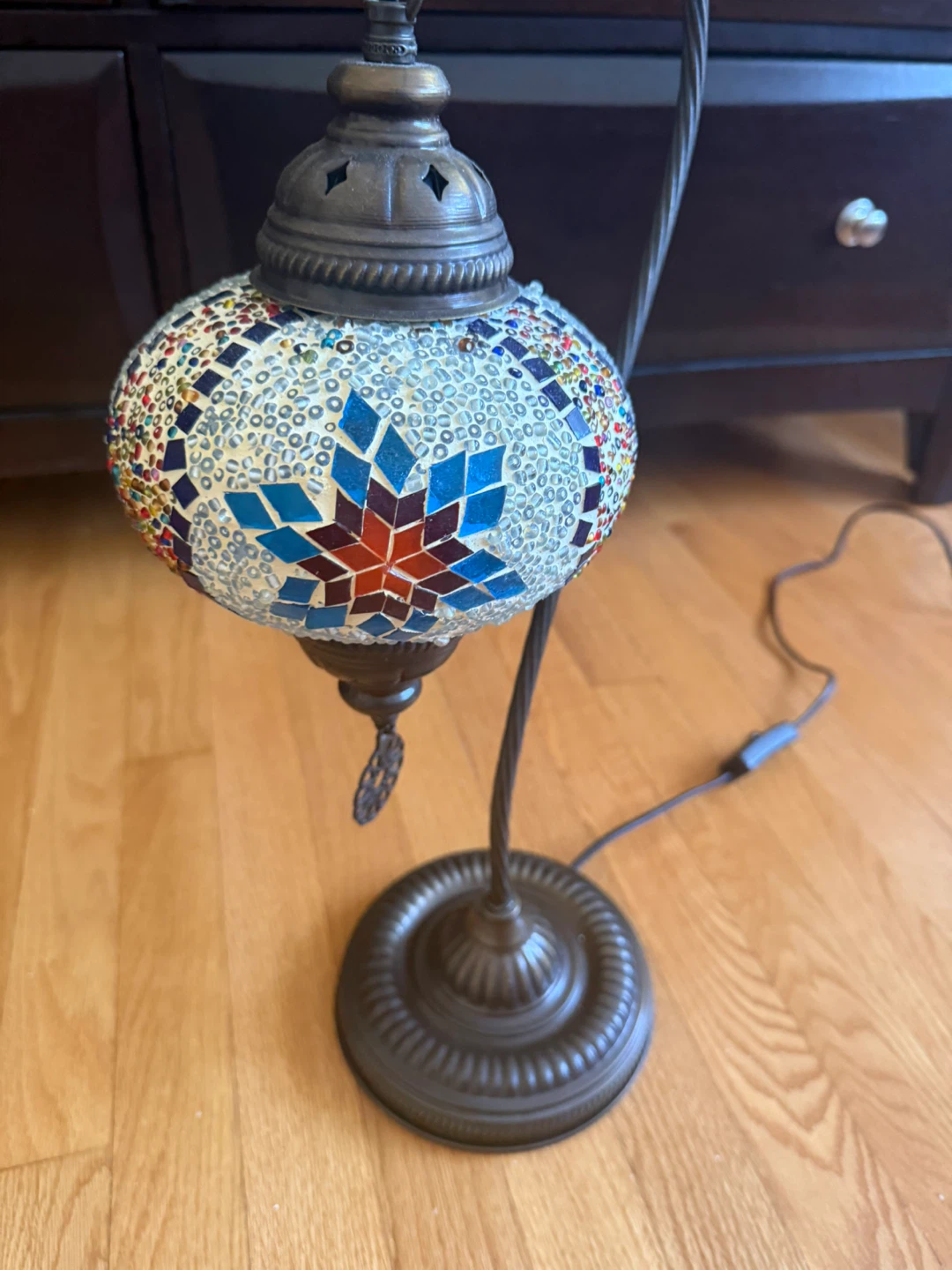 2 Mosaic Table Lamp - photo 3