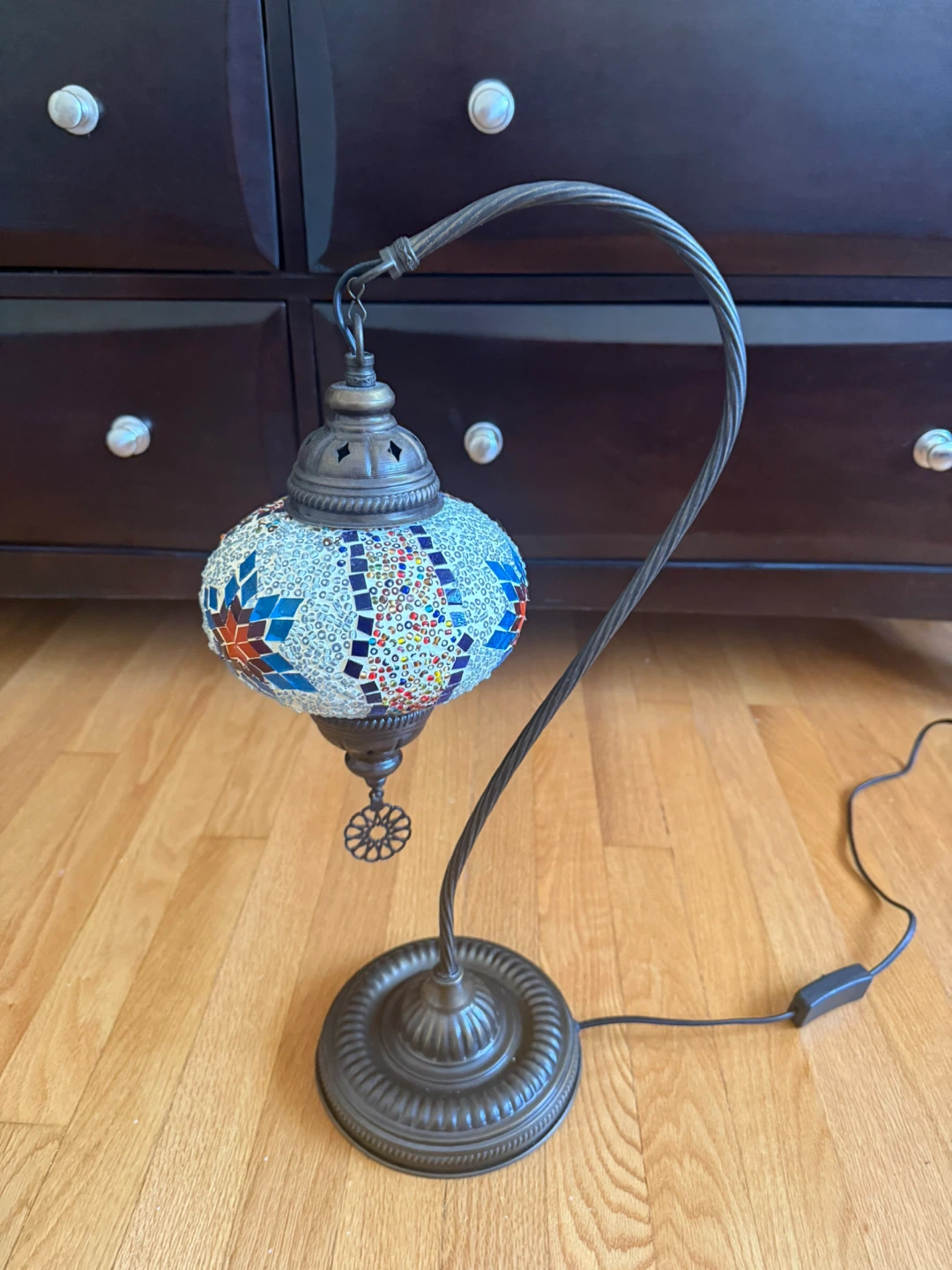2 Mosaic Table Lamp - photo 4