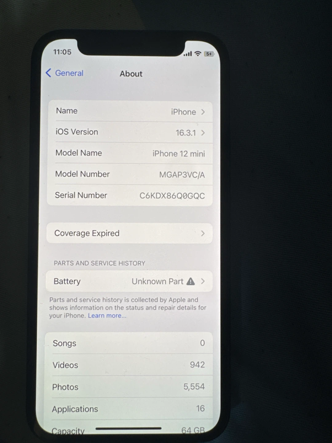 Apple iPhone 12 mini 64GB - Blue
