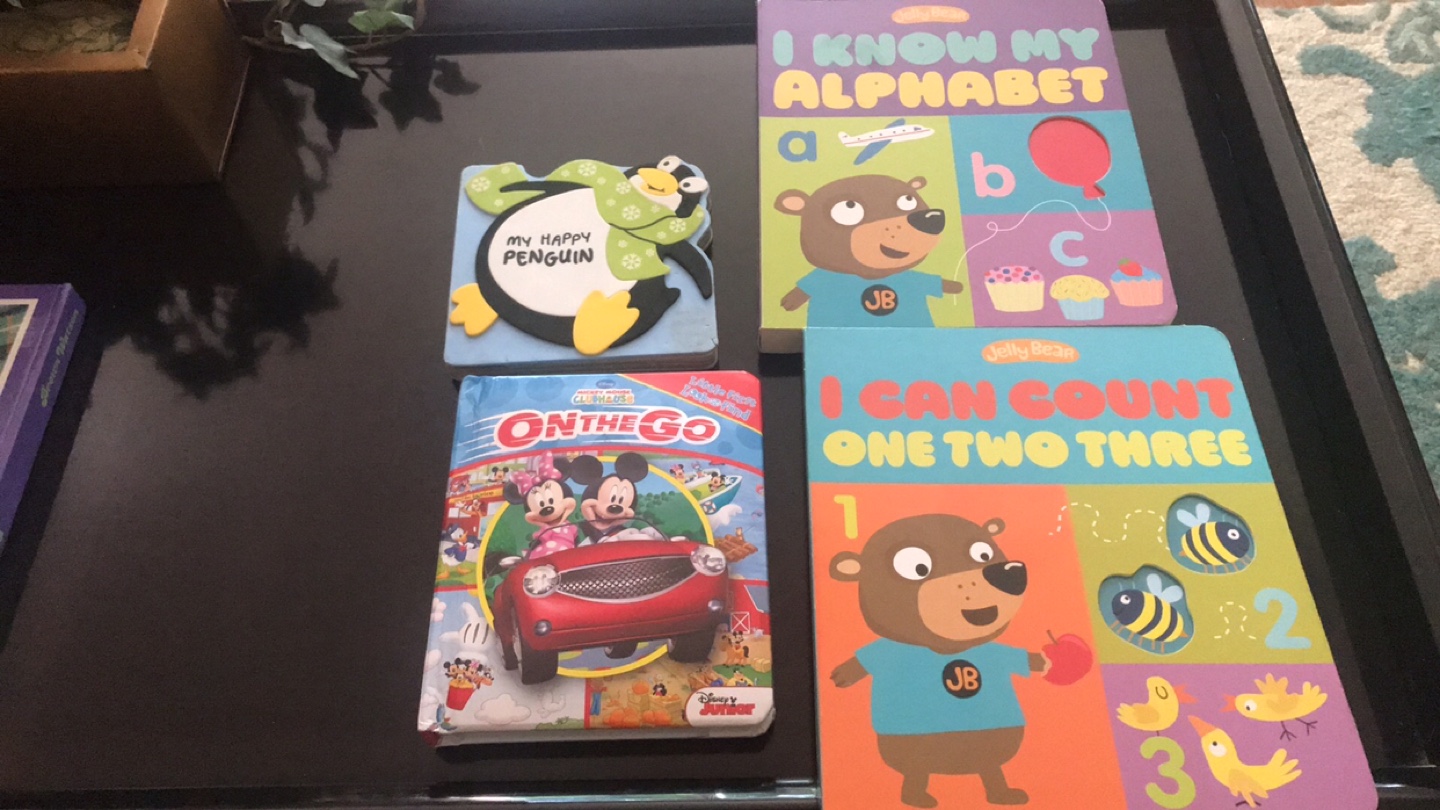 Bundle of 4 Kids' Board Books