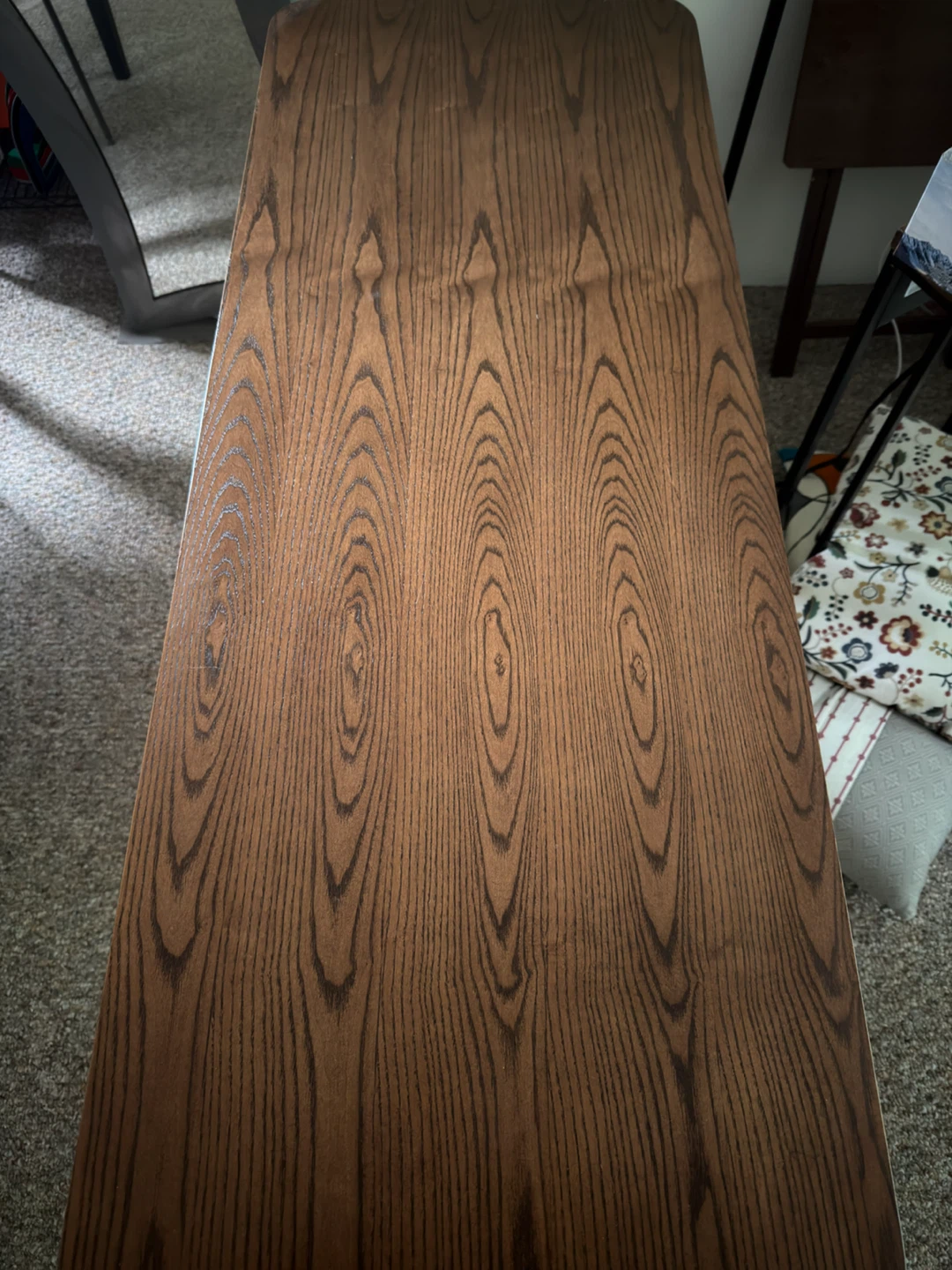 Wooden Console Table with Drawer - photo 2
