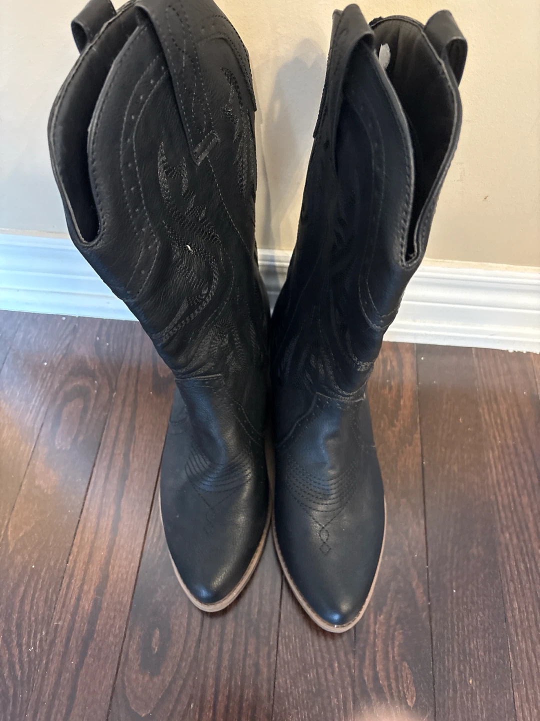 Black Western Cowboy Boots