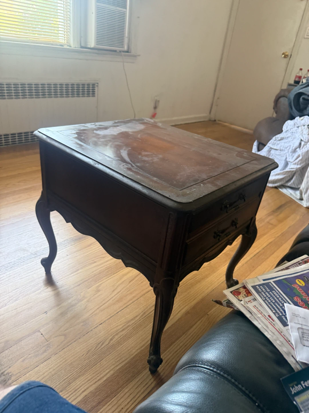 Vintage Wooden End Table