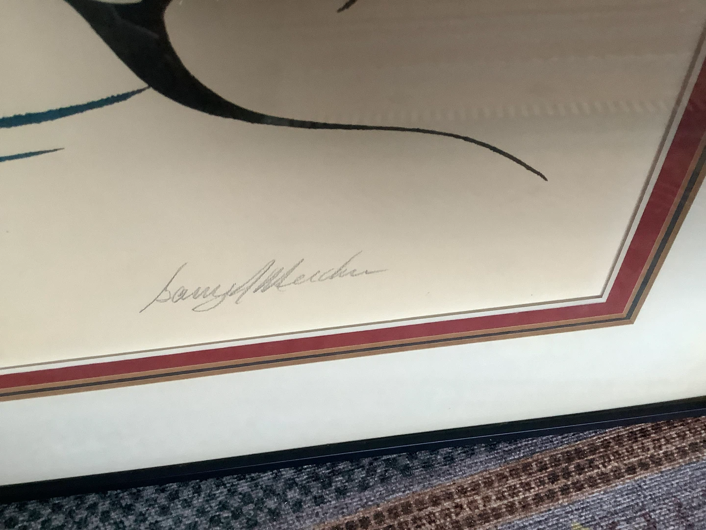 Ojib Garry Meeches’s Lg Vt Col Ltd Ed Rag Paper “Eagle Dream” 🐞 - photo 2