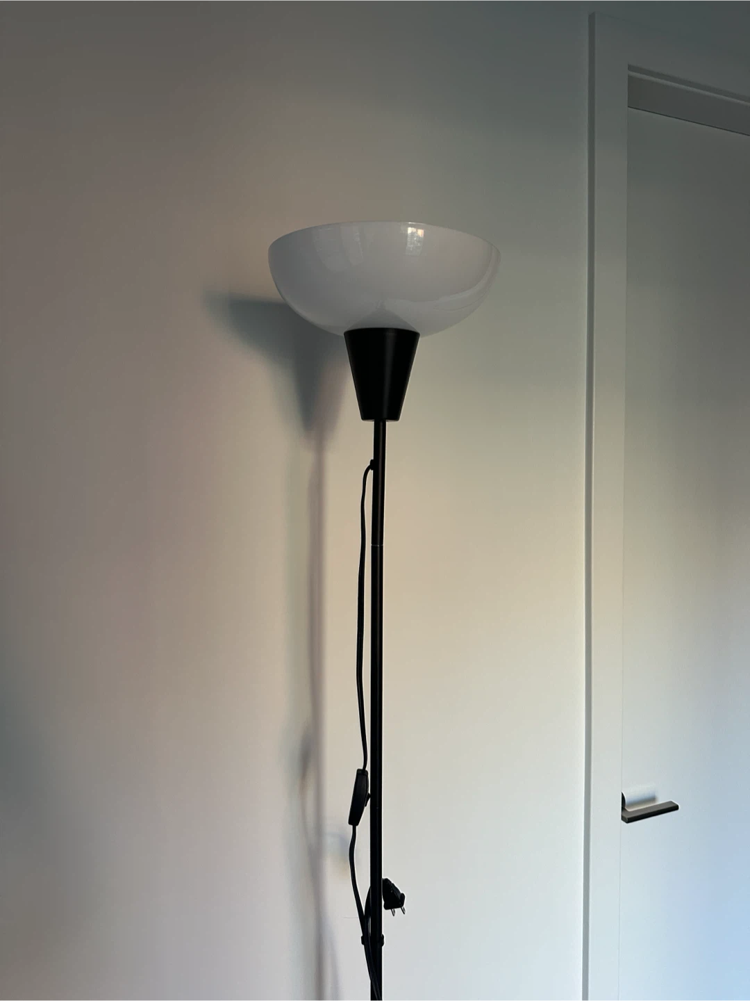 Ikea Floor Lamp with White Bowl Shade - photo 2