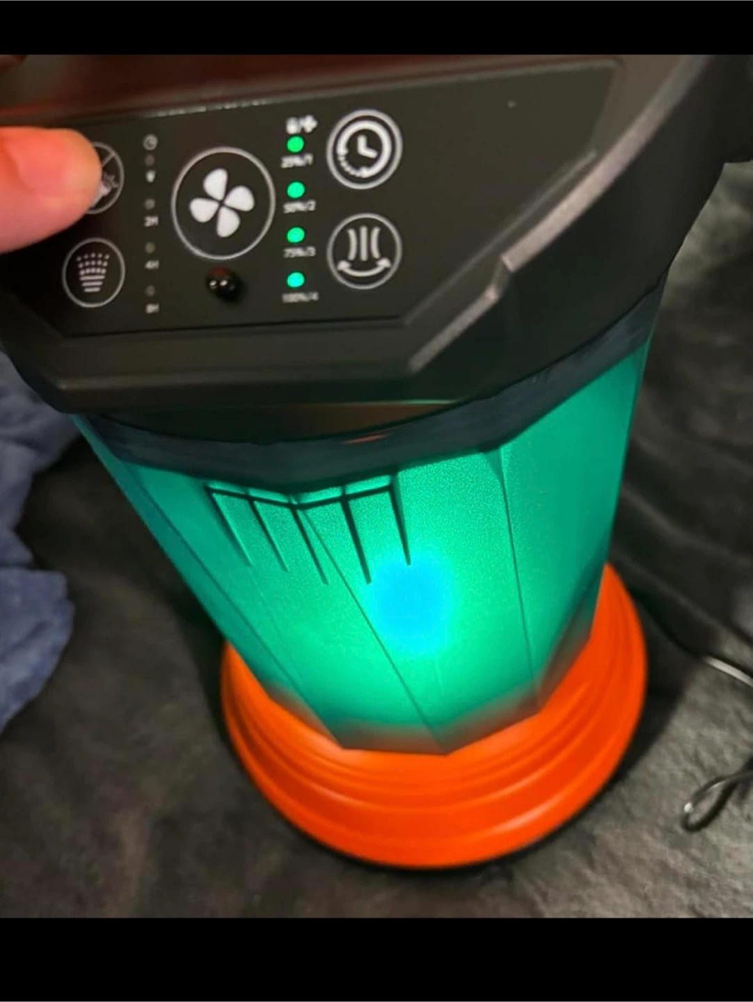 Portable Misting Fan with LED Light - photo 5