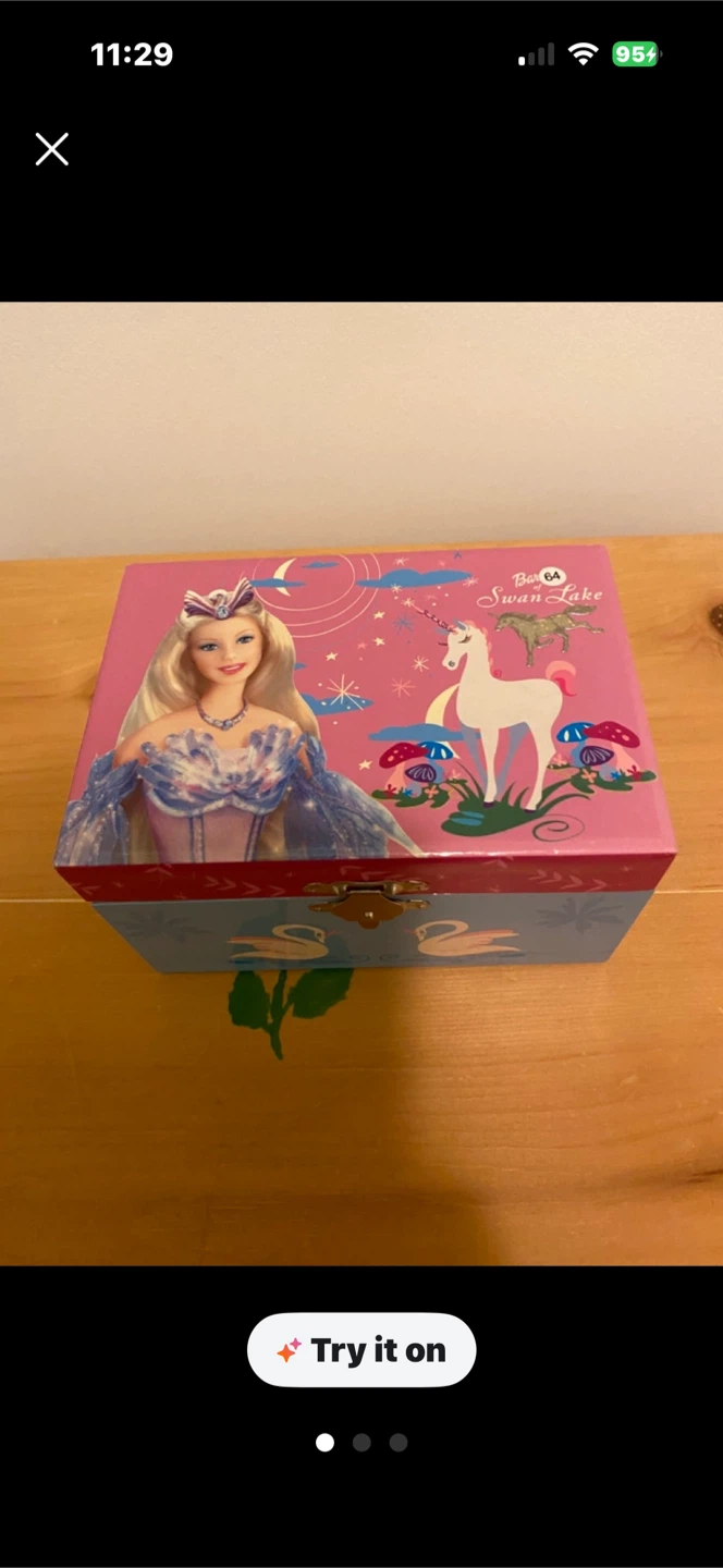 Barbie Swan Lake Music Box-video available upon request