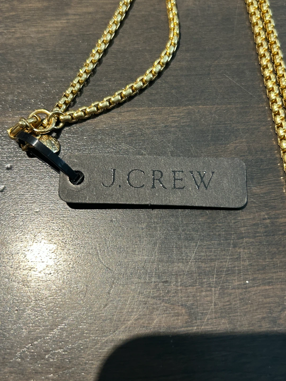 J. Crew Gold Tassel Necklace - photo 3