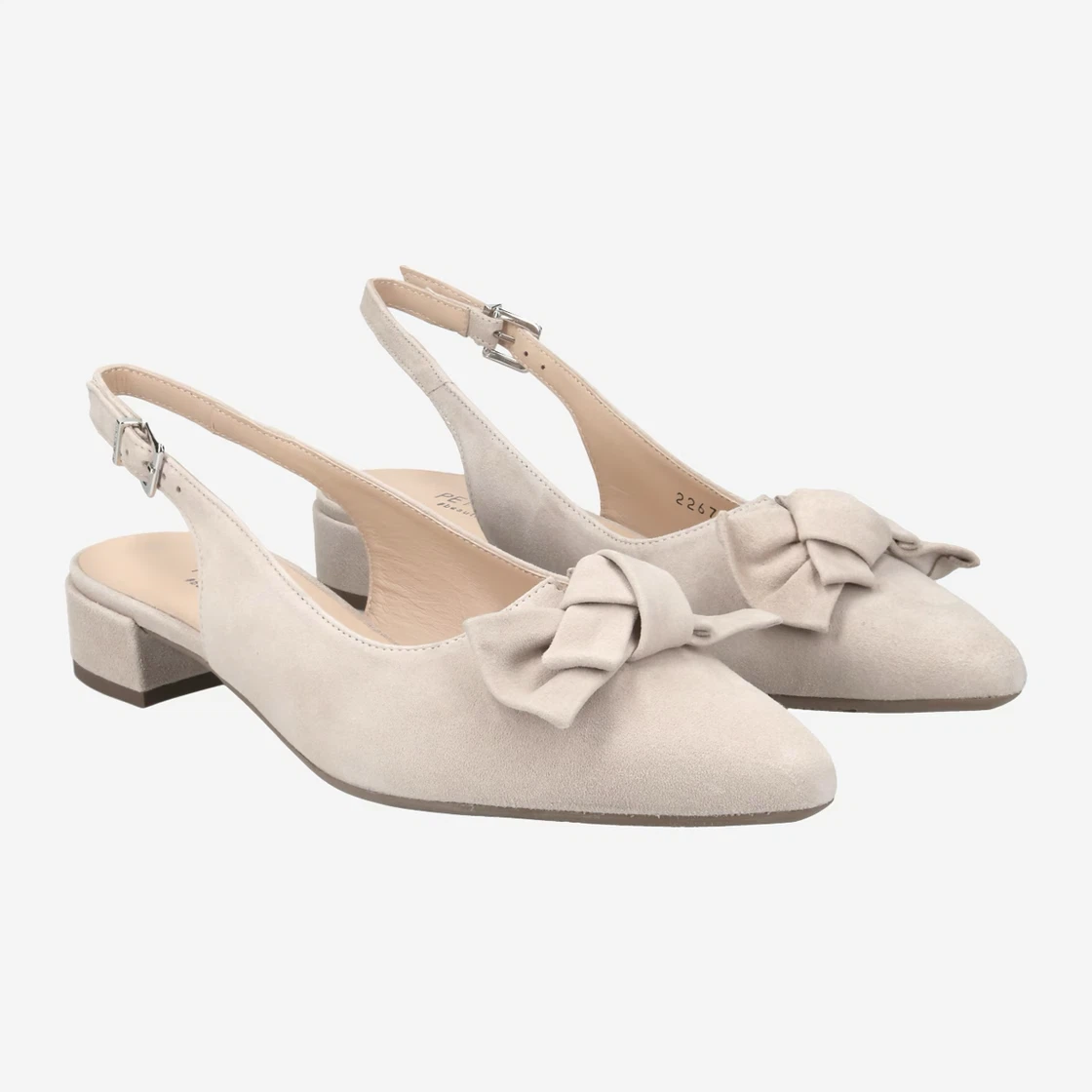 NEW Peter Kaiser Beige Suede Heels - size 7.5 EU