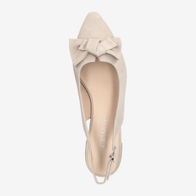 NEW Peter Kaiser Beige Suede Heels - size 7.5 EU - photo 2