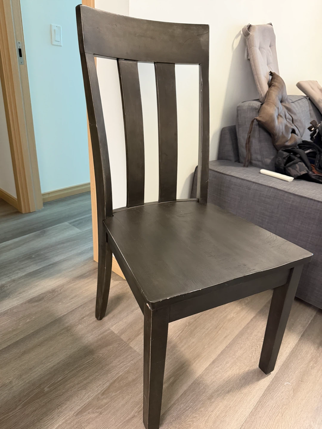Dark Wood Dining Chair