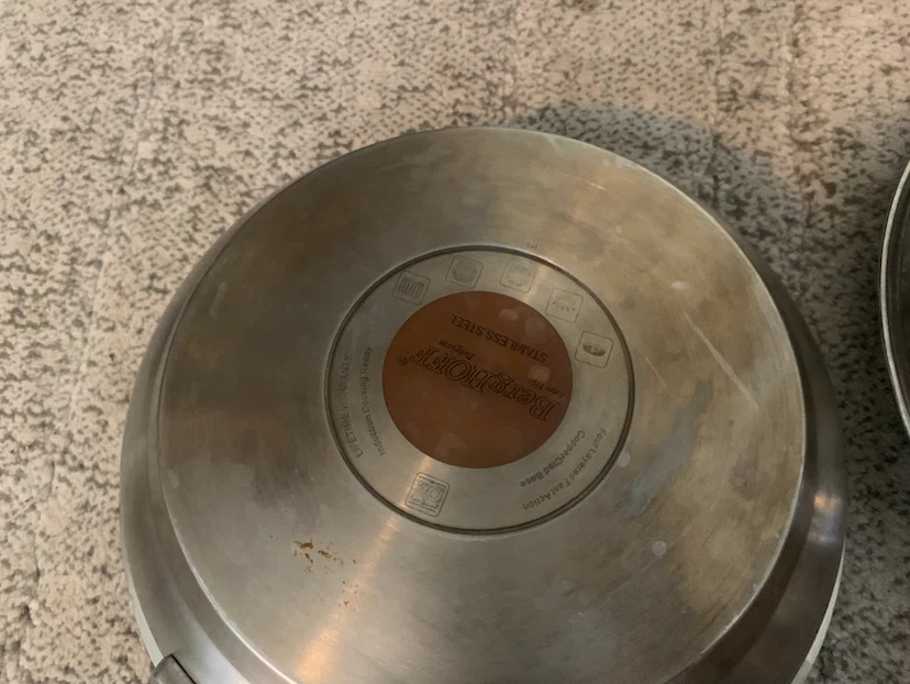 Lagostina and Bergoff Stainless Steel Cookware Set