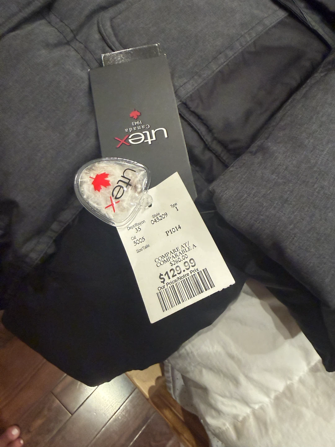 Utex Canada Puffer Winter Jacket NEW SIZE LARGE - photo 2
