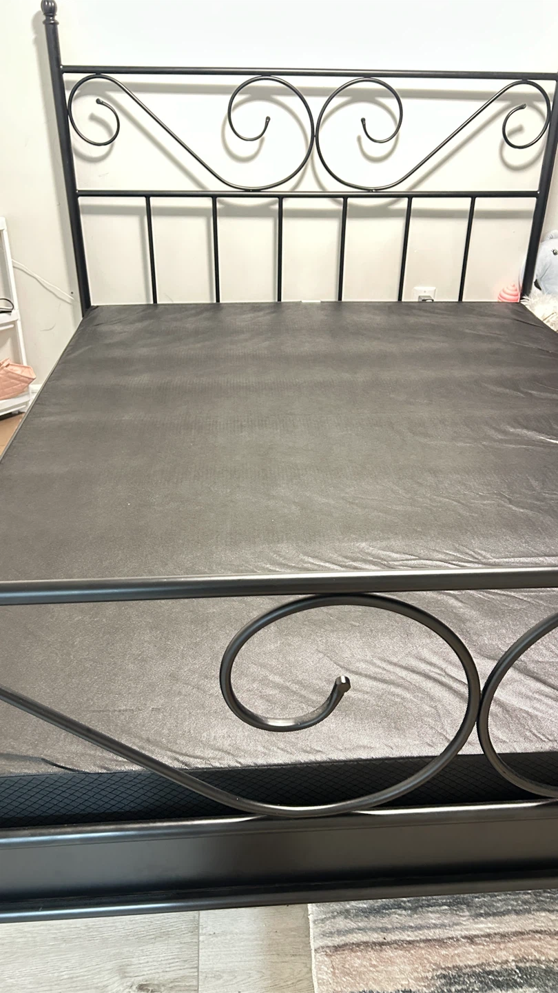 Bamboo Mattress with Metal Bed Frame - photo 3