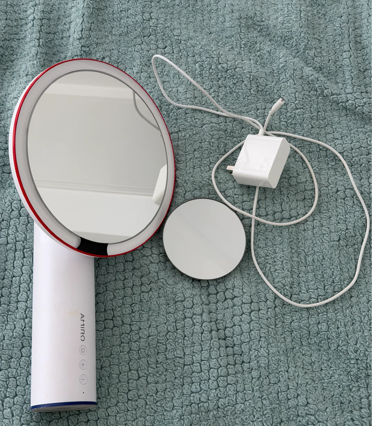 AMIRO LED Makeup Mirror with sensor, 10x Magnification mirror