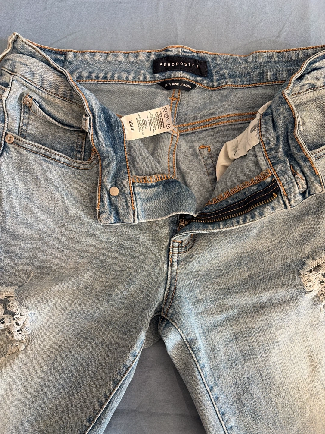 Aeropostale Low Rise Jegging Jeans Size 10 - photo 3