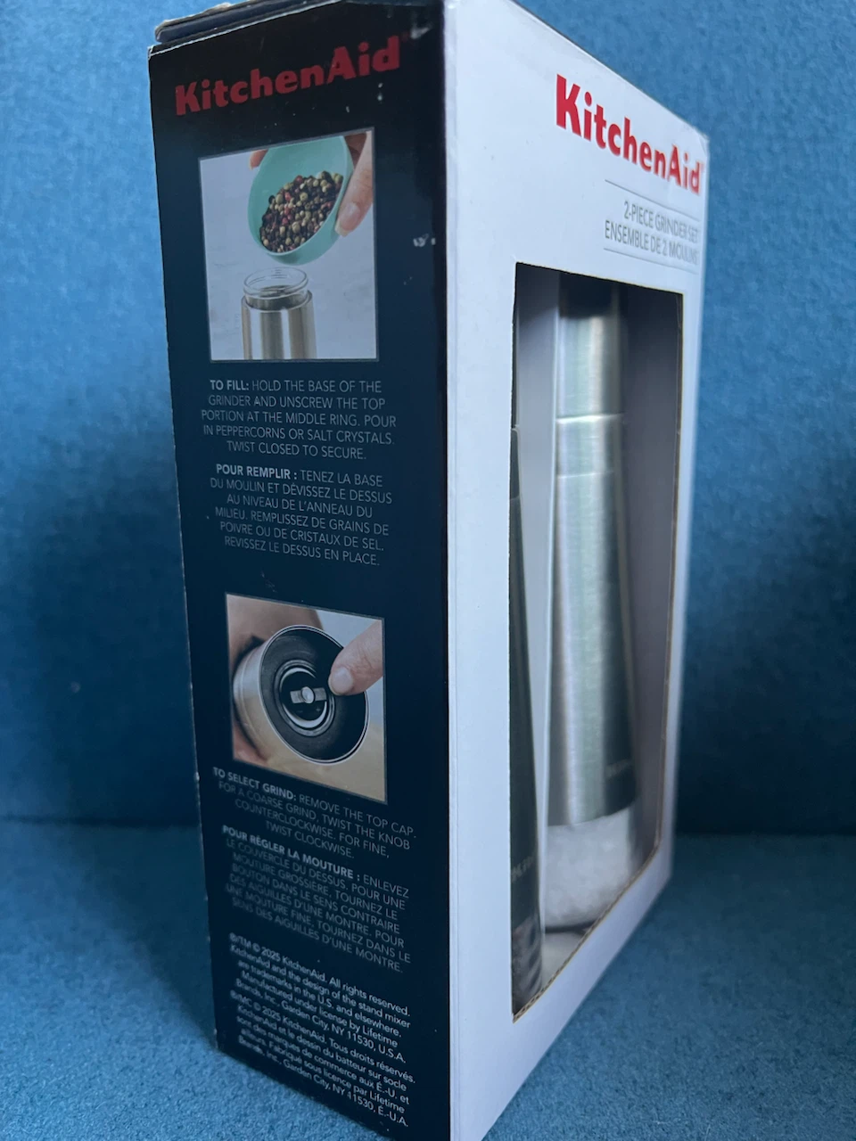 KitchenAid salt & pepper grinder set (2-piece) - photo 3
