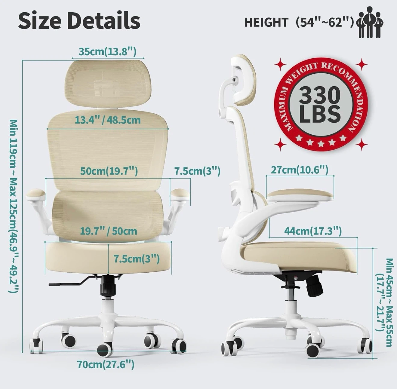 Ergonomic Mesh Office Chair - photo 2