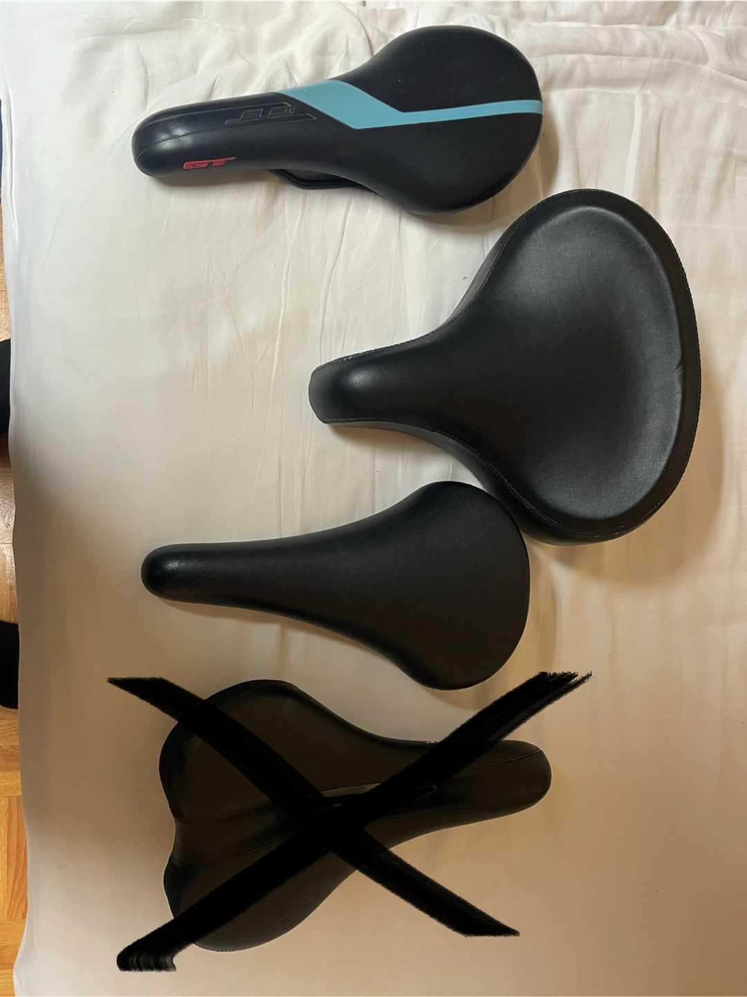 Bicycle Saddles - GT , and others