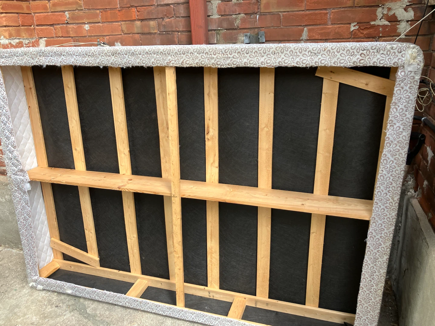 Double bed box spring