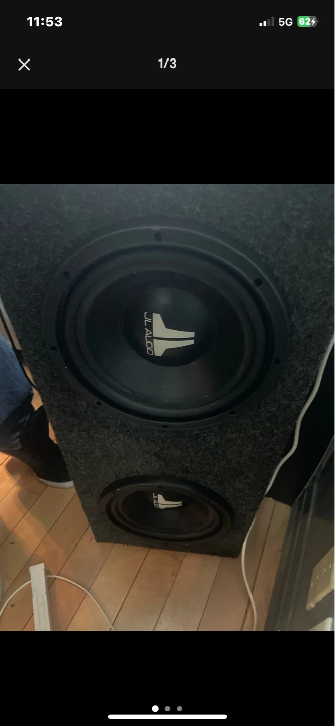 JL AUDIO 10 inch w0
