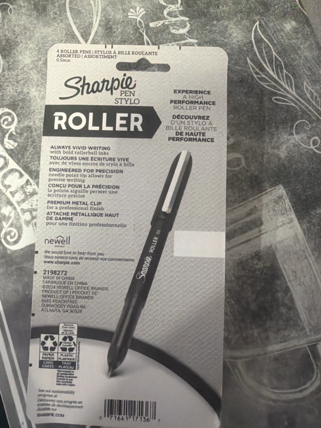 Sharpie Pen Stylo Roller 4 Pack - photo 2