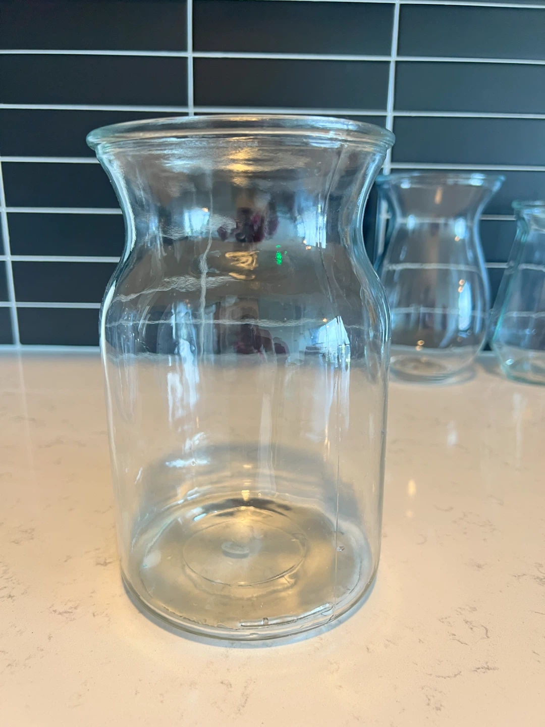 Clear Glass Vase - photo 3