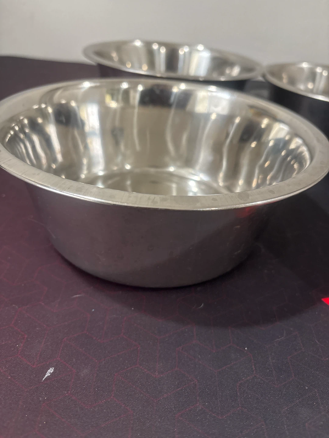 Set of 4 Stainless Steel Bowls - photo 3