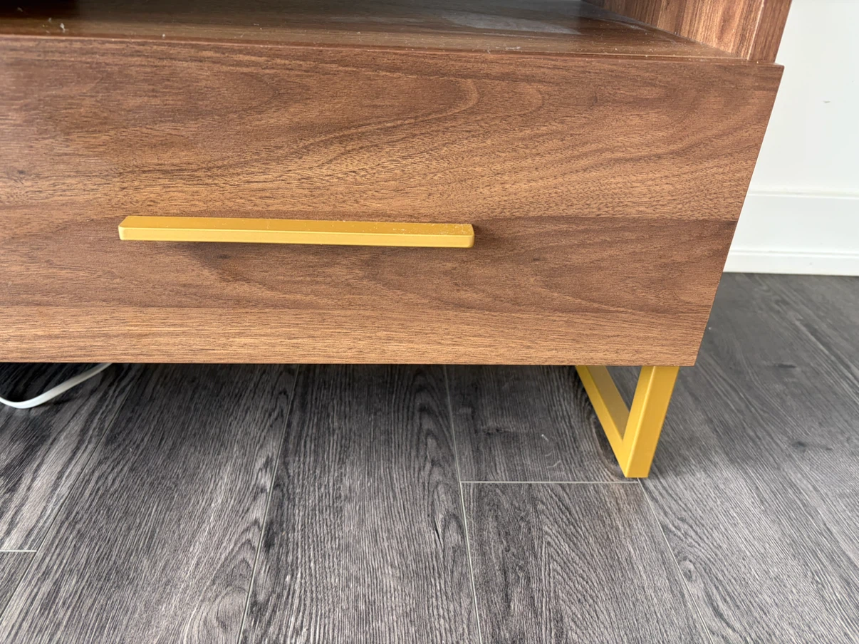 Media Console TV Stand with Drawers - photo 3