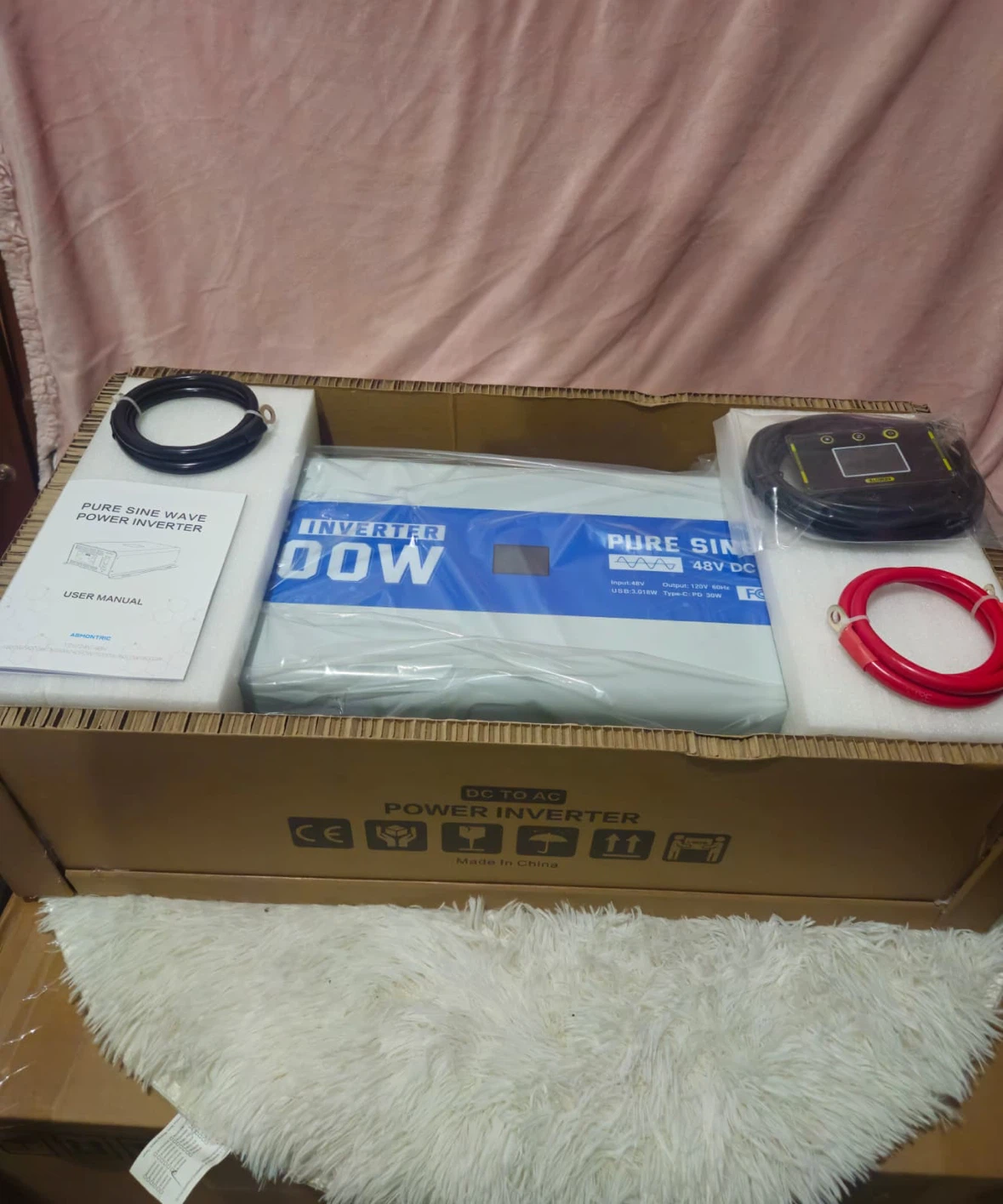 8000W Pure Sine Wave Power Inverter - photo 3