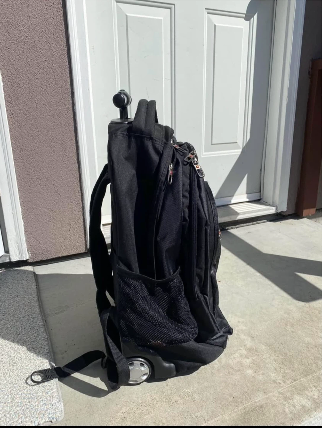 Swiss Gear Rolling Backpack - Black - photo 2