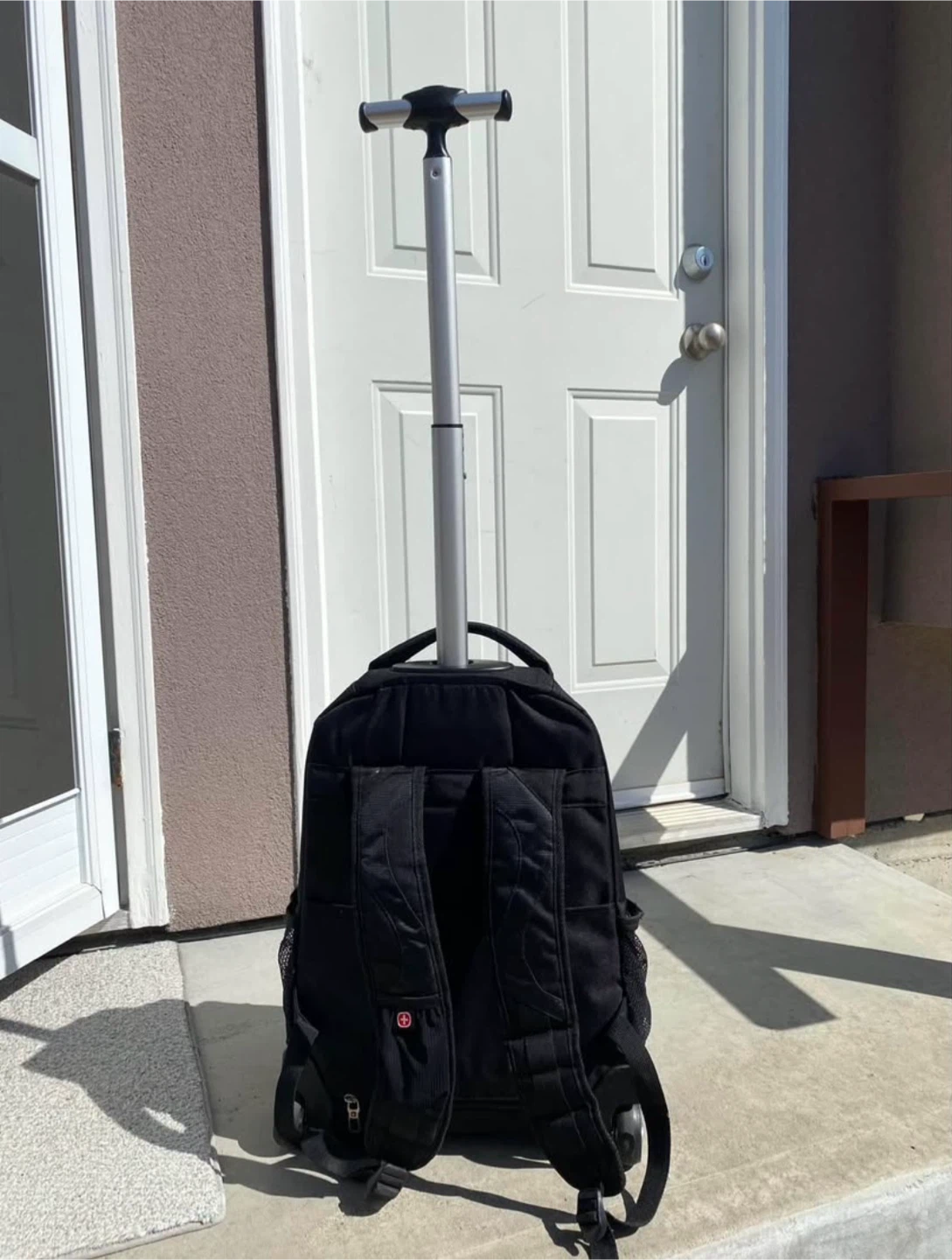 Swiss Gear Rolling Backpack - Black - photo 3