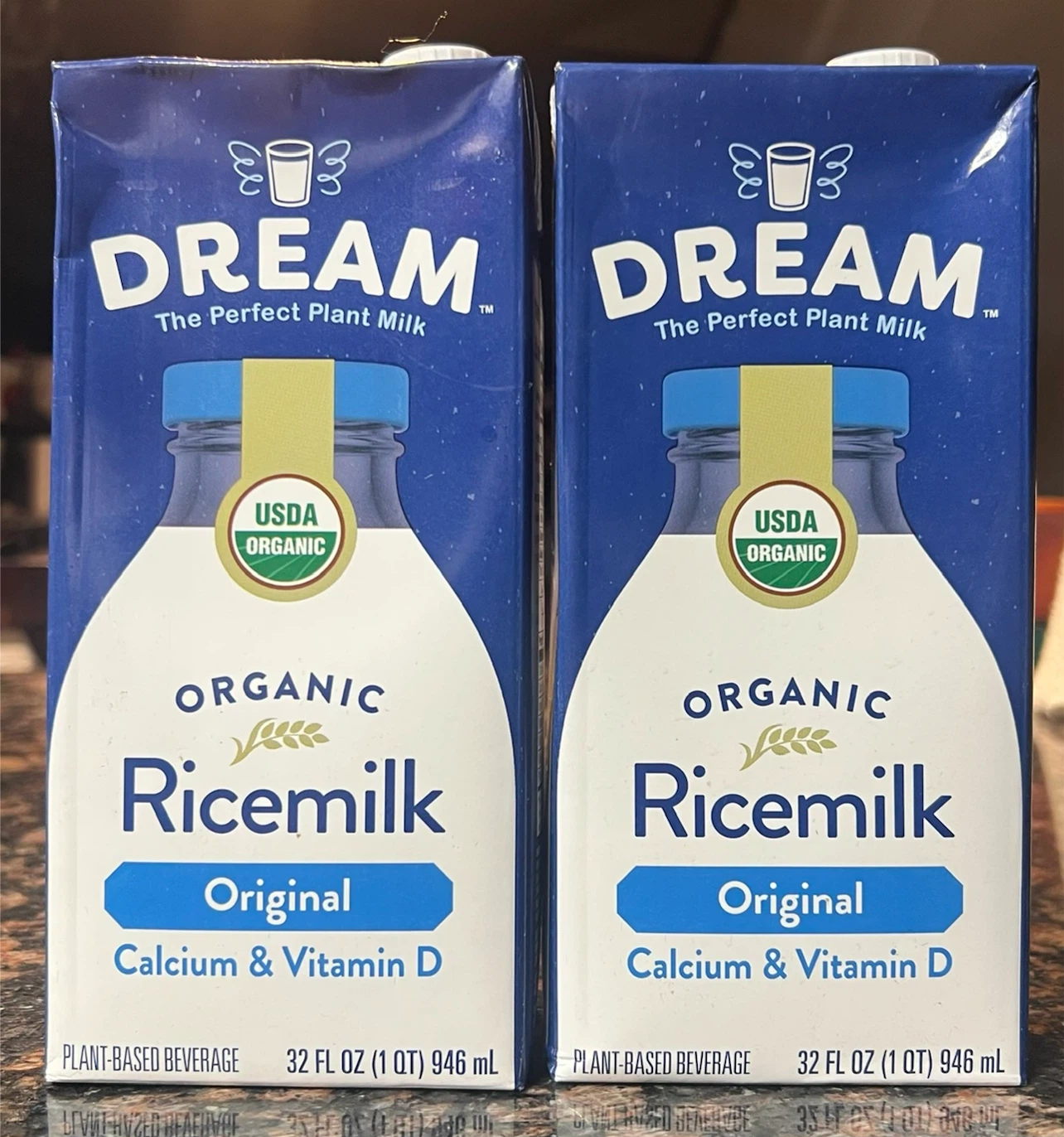 FREE FREE FREE Dream Organic Original Ricemilk (2 x 32oz)