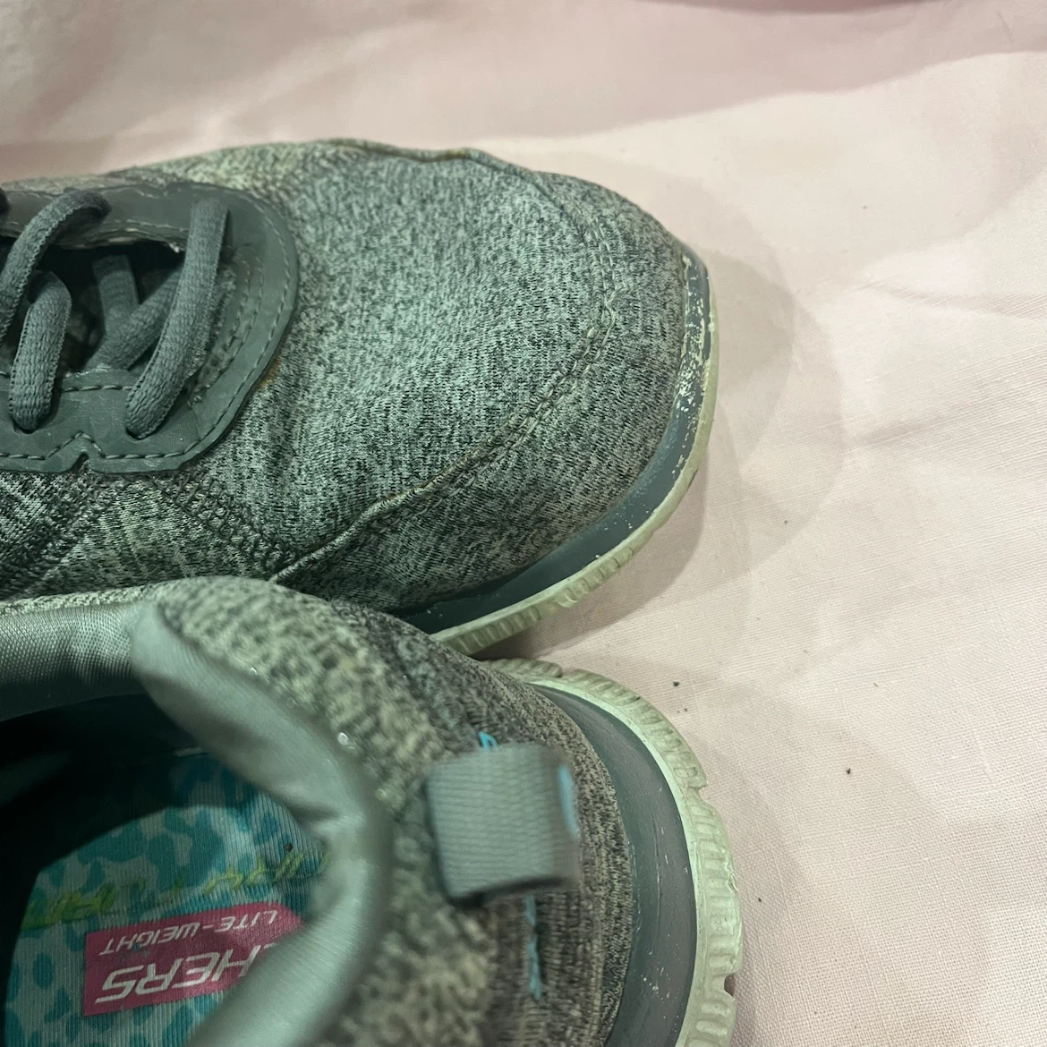 Skechers Lite-Weight Gray Sneakers - photo 4