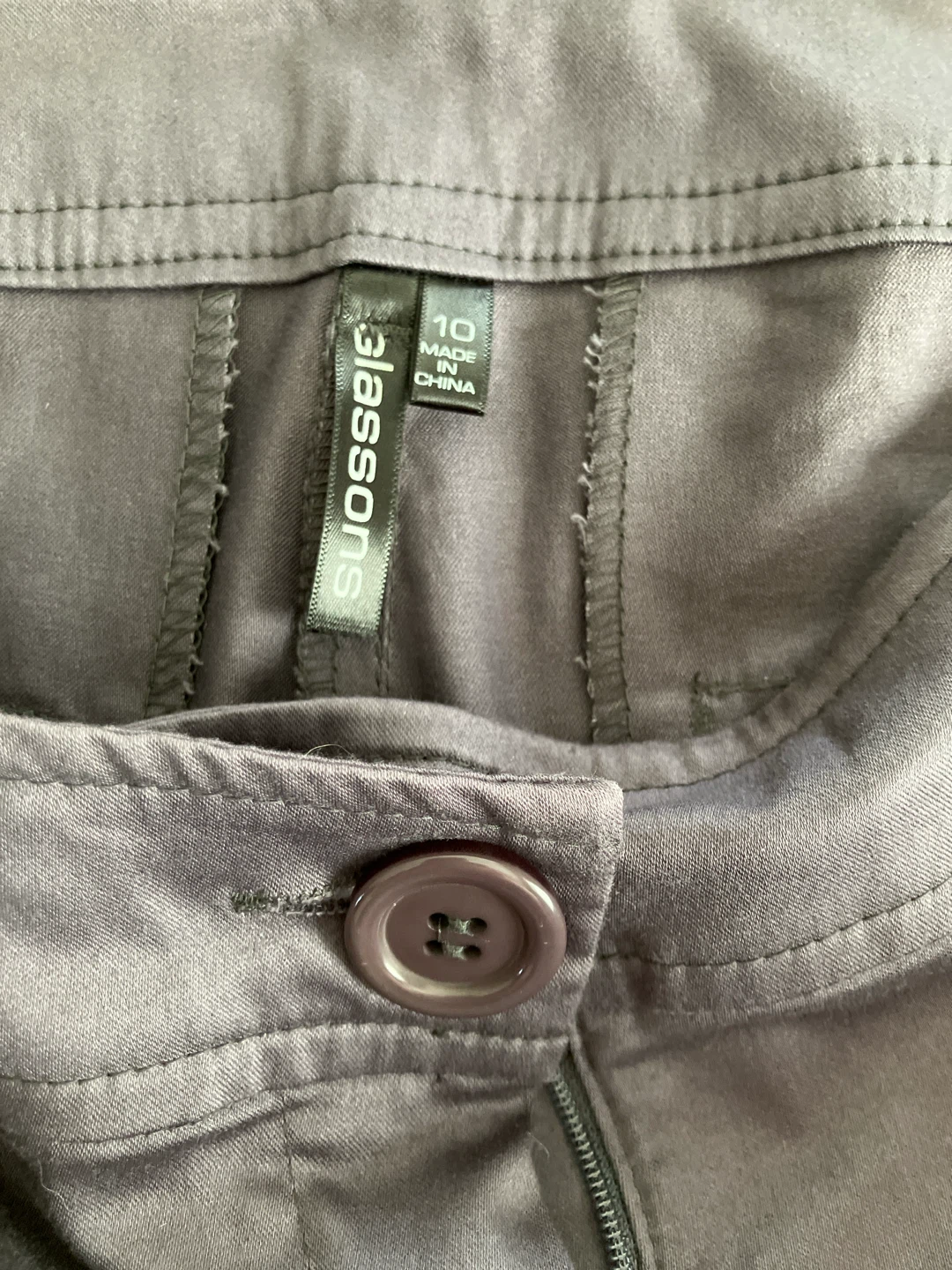 Glassons Grey Shorts - Size 10 - photo 3