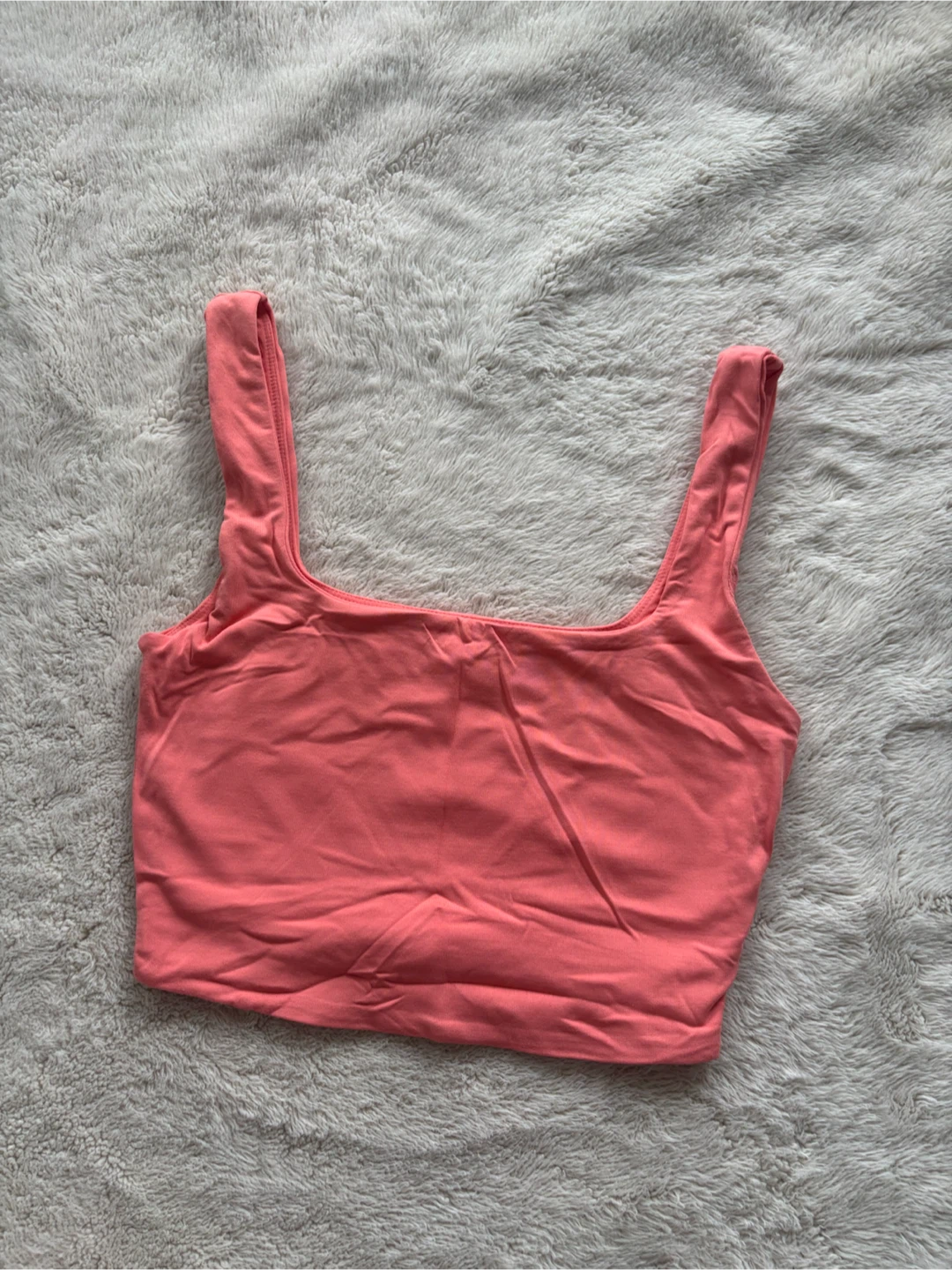 Babaton Coral Square Neck Tank Top - Size S