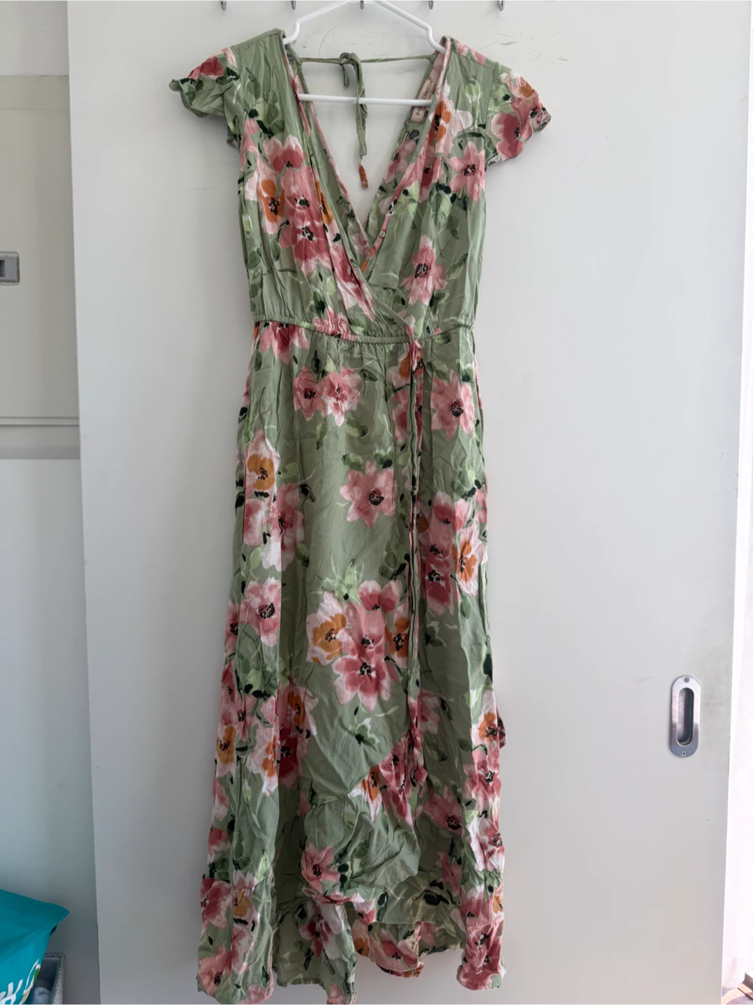 Floral Wrap Dress
