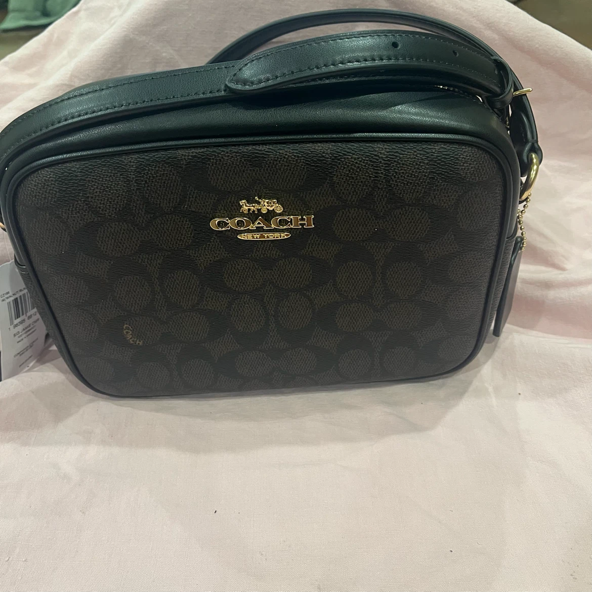 Coach Signature Jamie Camera Bag - Im/Walnut/Black