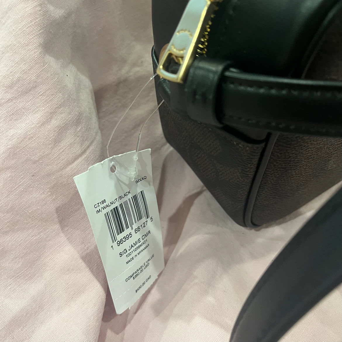 Coach Signature Jamie Camera Bag - Im/Walnut/Black - photo 2