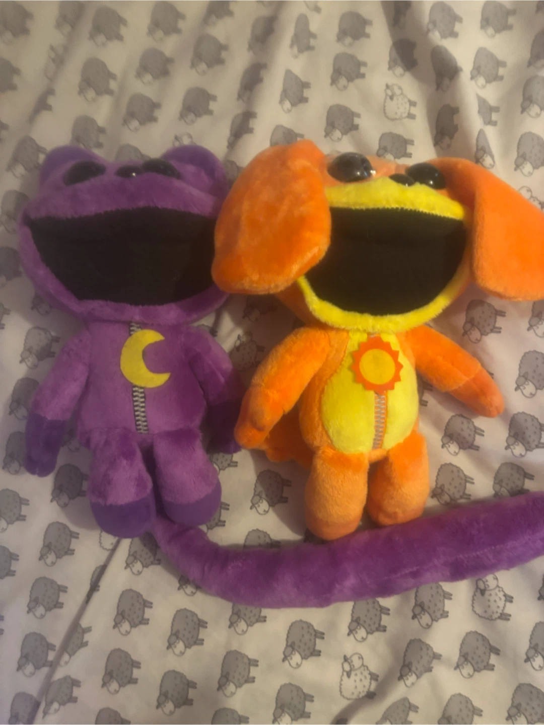 Catnap and Dogday Plush Toys