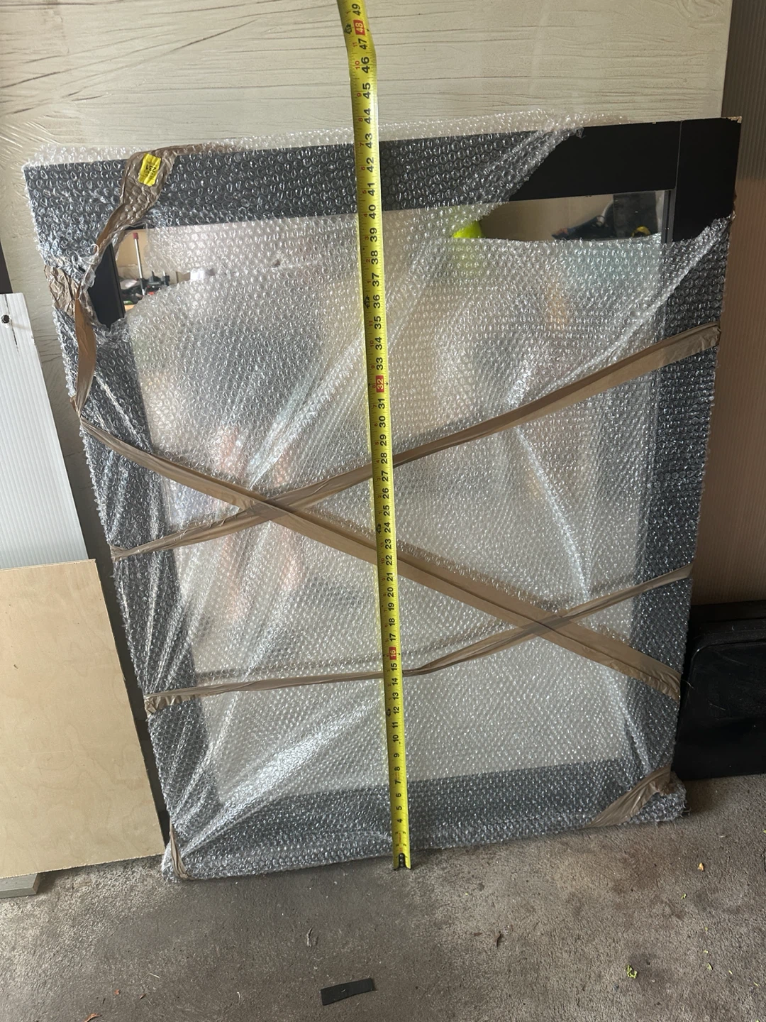 Large Black Framed Mirror - photo 2