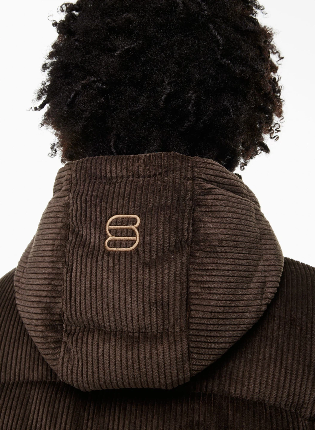 The Super Puff Original Vest - Brown corduroy - photo 2