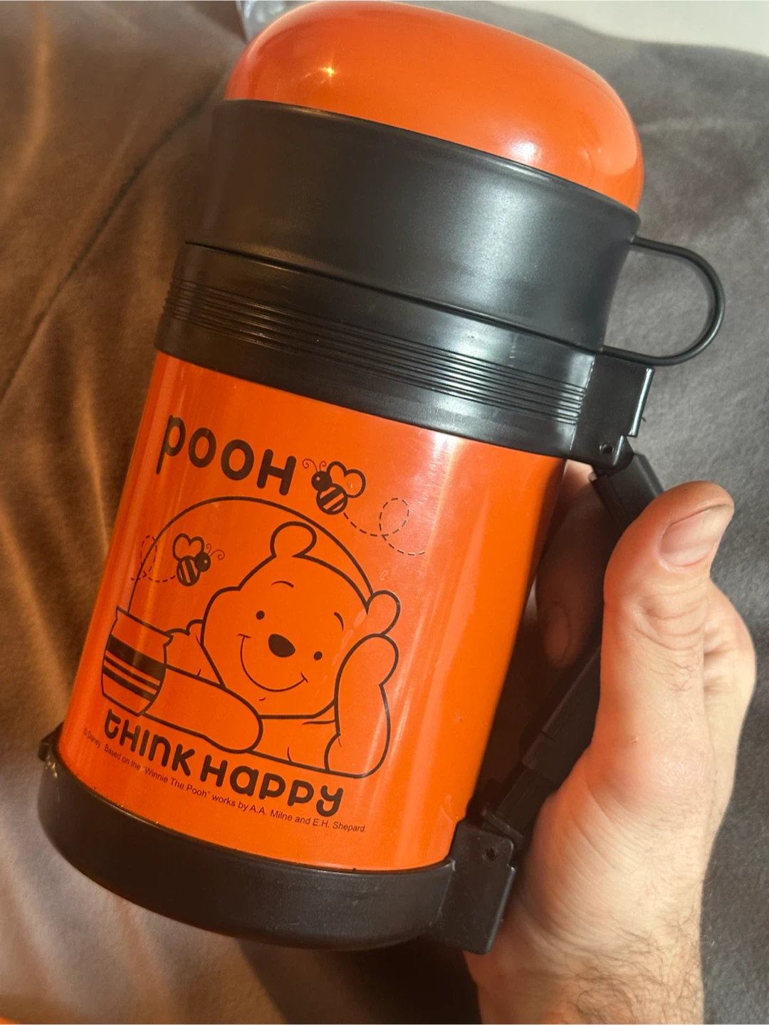 vintage Winnie the Pooh thermal lunch jar