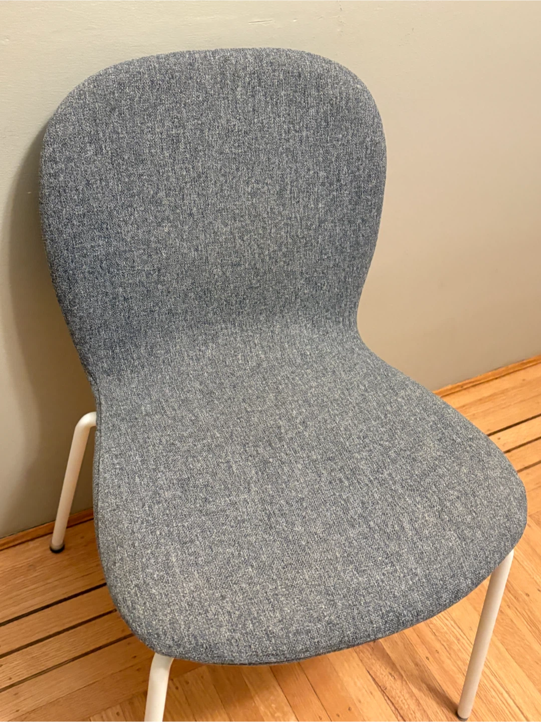 IKEA SKÅLSTA Grey Upholstered Dining Chair - photo 3