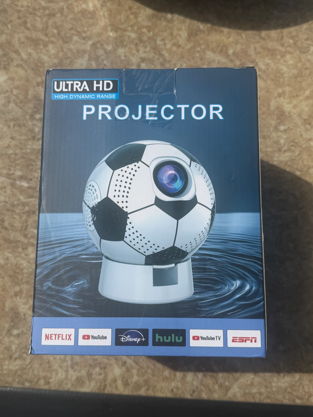 Soccer Ball Smart Projector with Remote