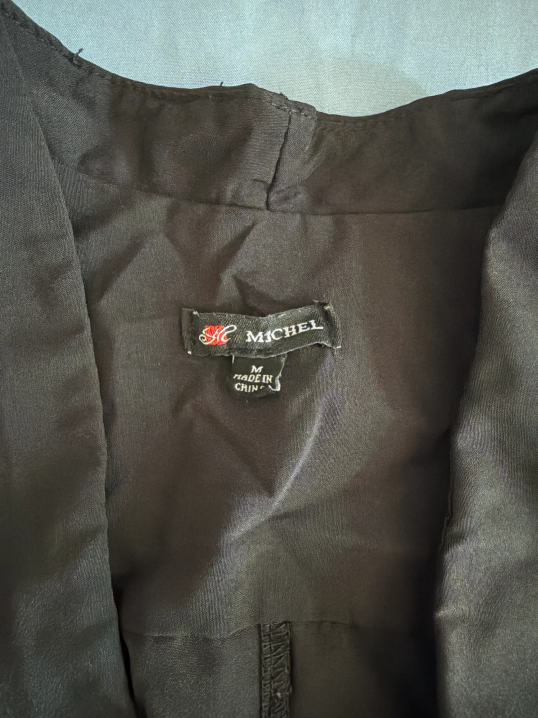 MICHEL Black Blazer Size M - photo 2